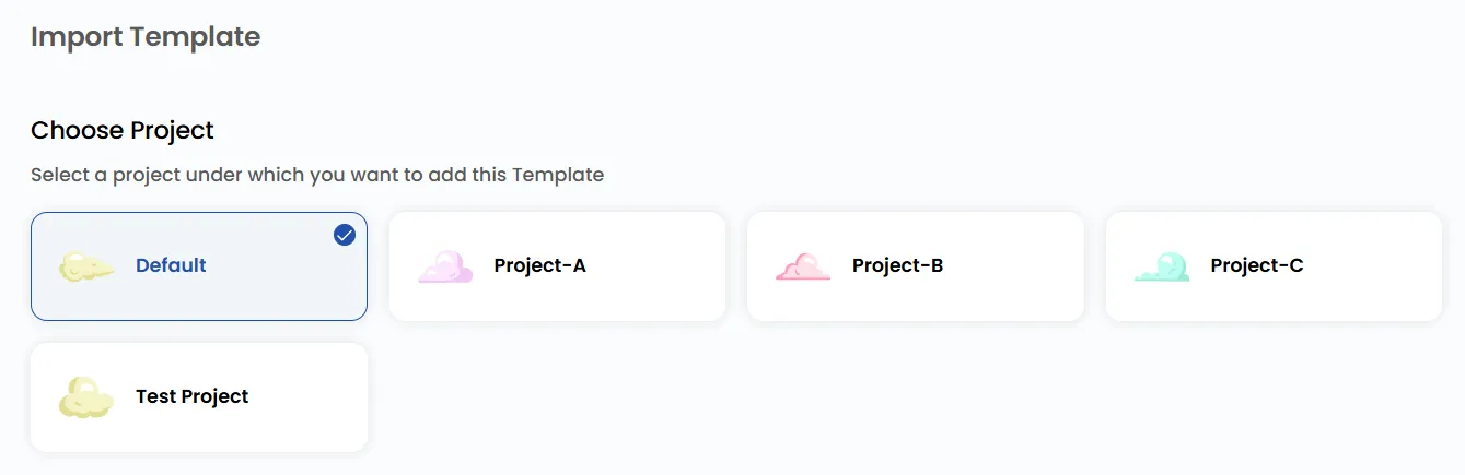 Привязка к проекту