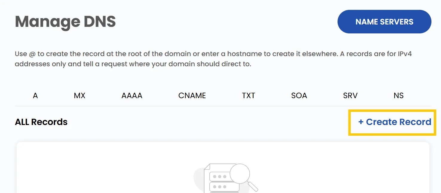 Создание записи