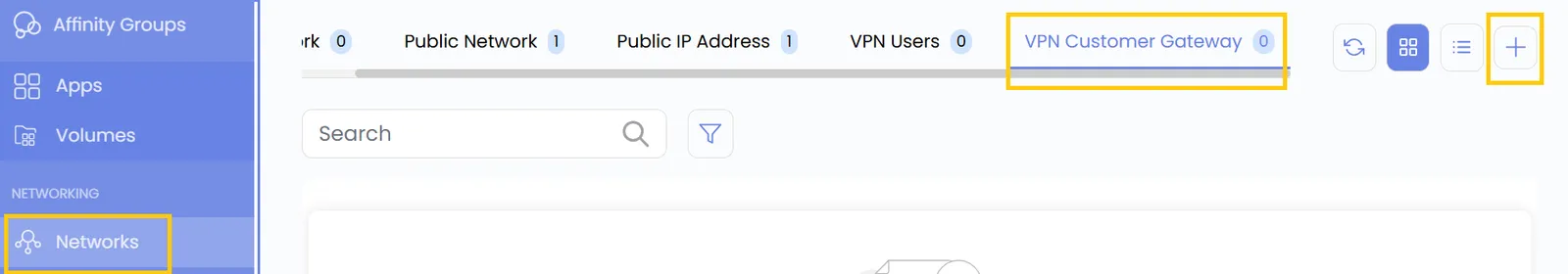 VPN Customer Gateway